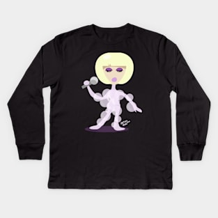 The Gaga Lady Kids Long Sleeve T-Shirt